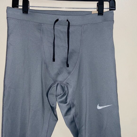Nike Dri-FIT Challenger Mens Running Tights Smoke Grey Size CZ8830-084 NEW - Picture 8 of 16